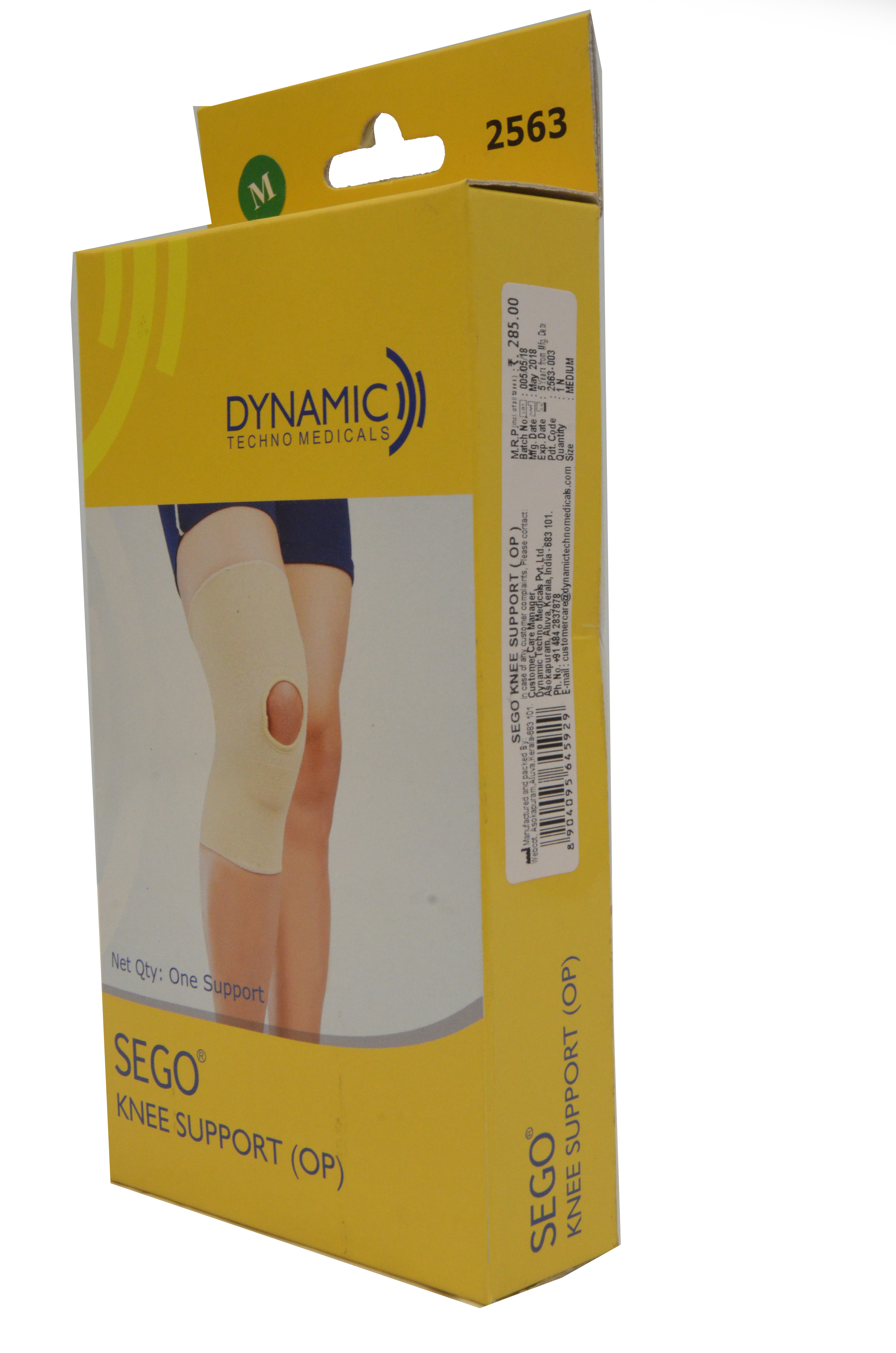 DYNA Sego Knee Support Open Patella - Angel Care